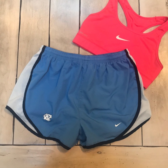 carolina blue nike shorts